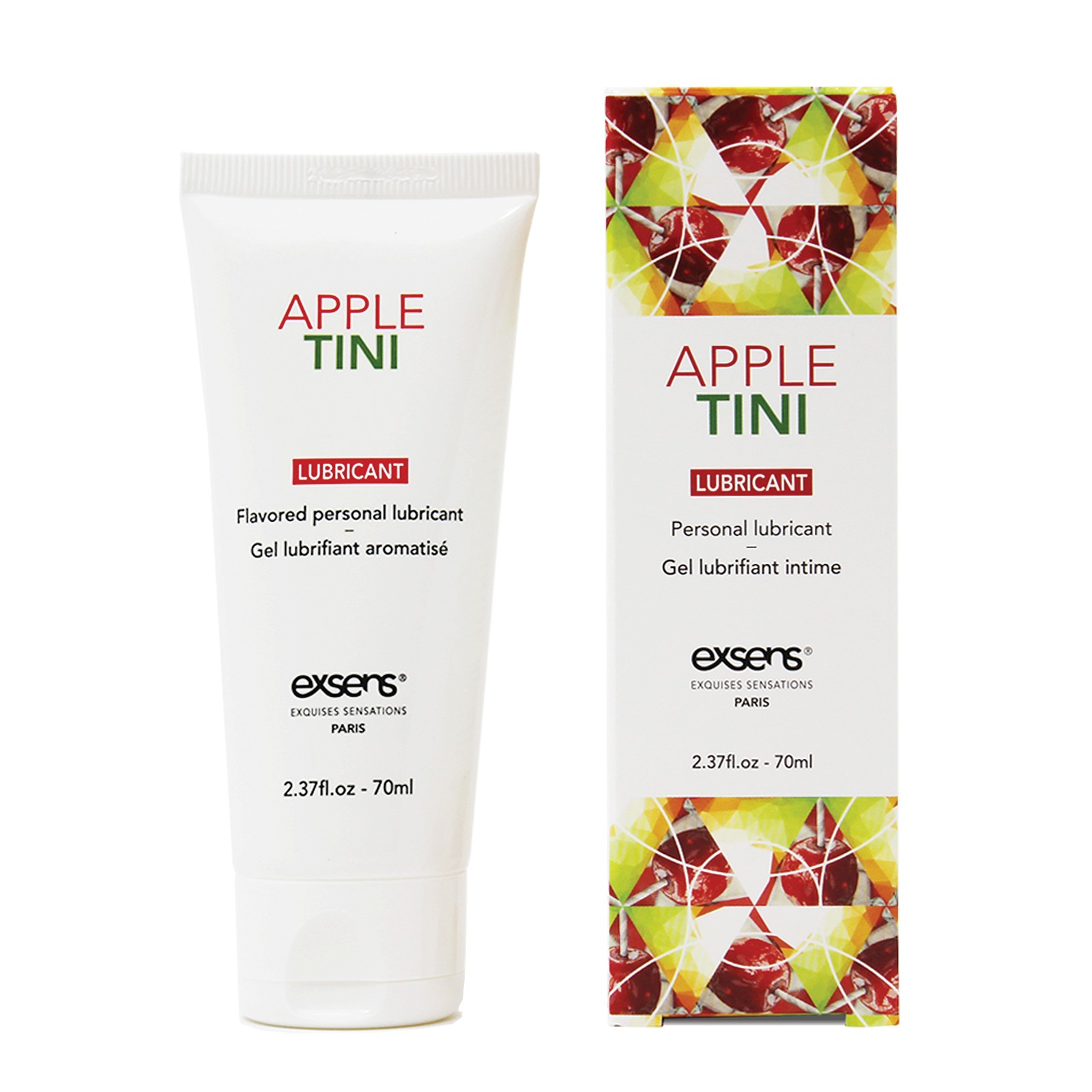 EXSENS Appletini Flavored Water Based Lubricant