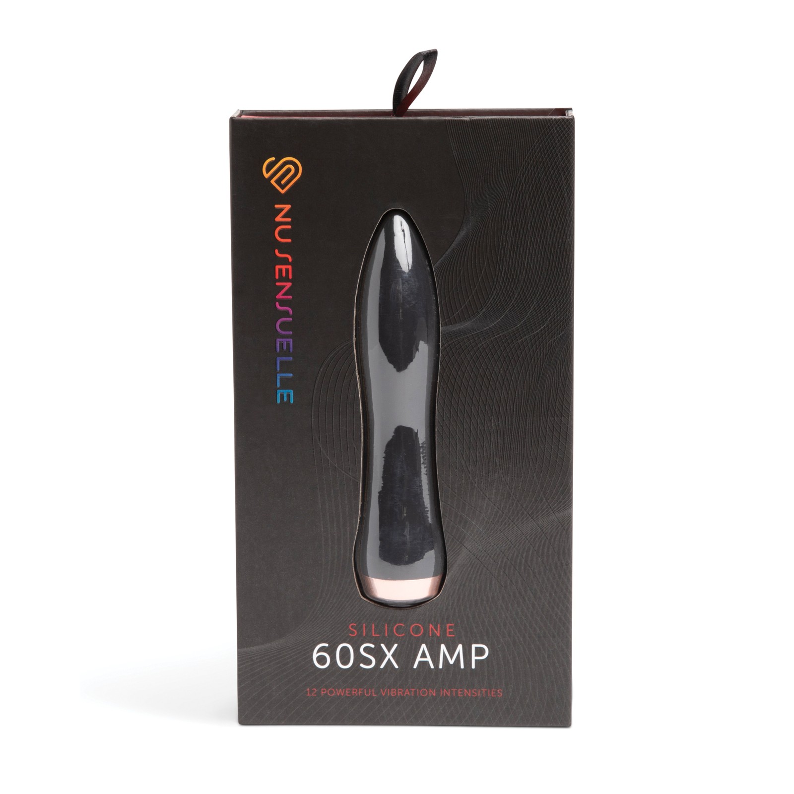 Nu Sensuelle 60SX AMP Bullet de Silicona Negro