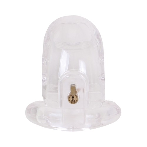 MALESATION Chastity Cage Clear