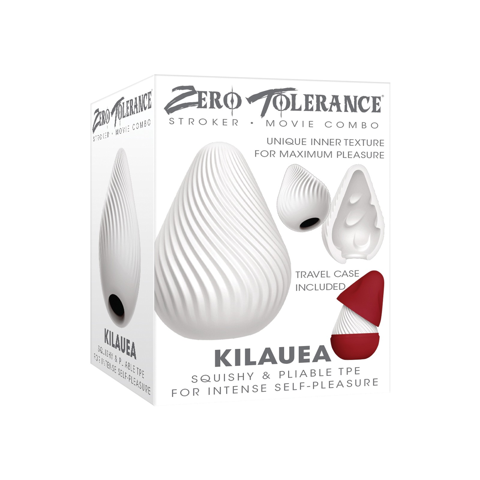 Estimulador Kilauea de Zero Tolerance Blanco