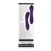 Evolved Thorny Rose Dual End Massager Purple