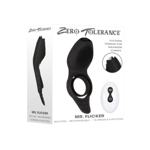 Anillo Vibrador Zero Tolerance Mr. Flicker