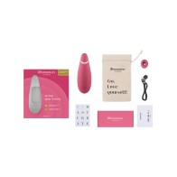 Womanizer Premium 2 Clitoral Stimulator - Raspberry