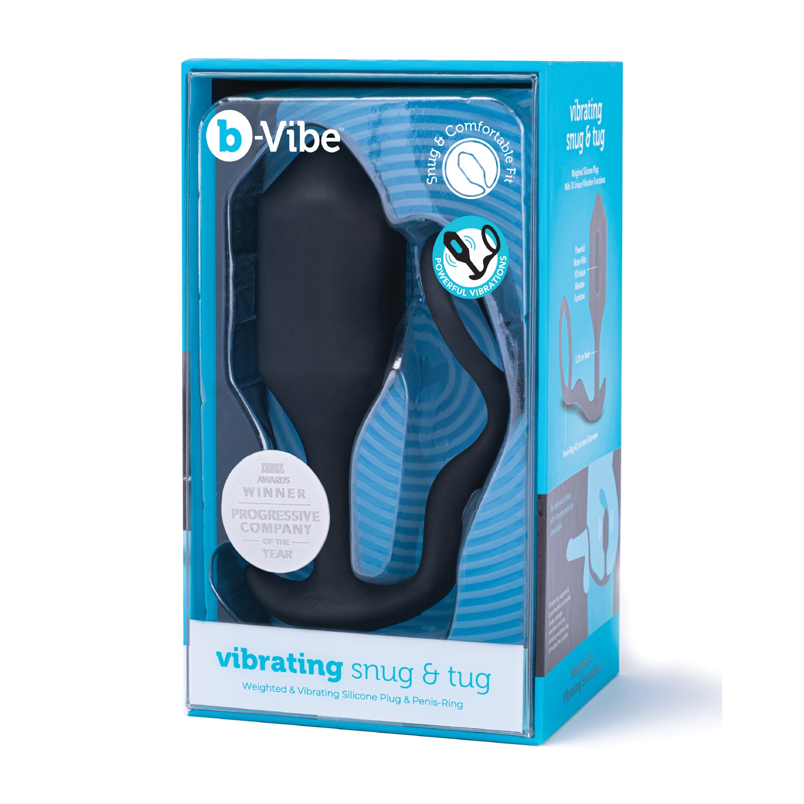 b-Vibe Vibrador Snug Tug XL Negro