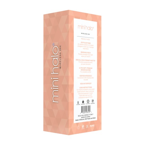 Mini Halo Wireless 20x Wand - Peach Fuzz