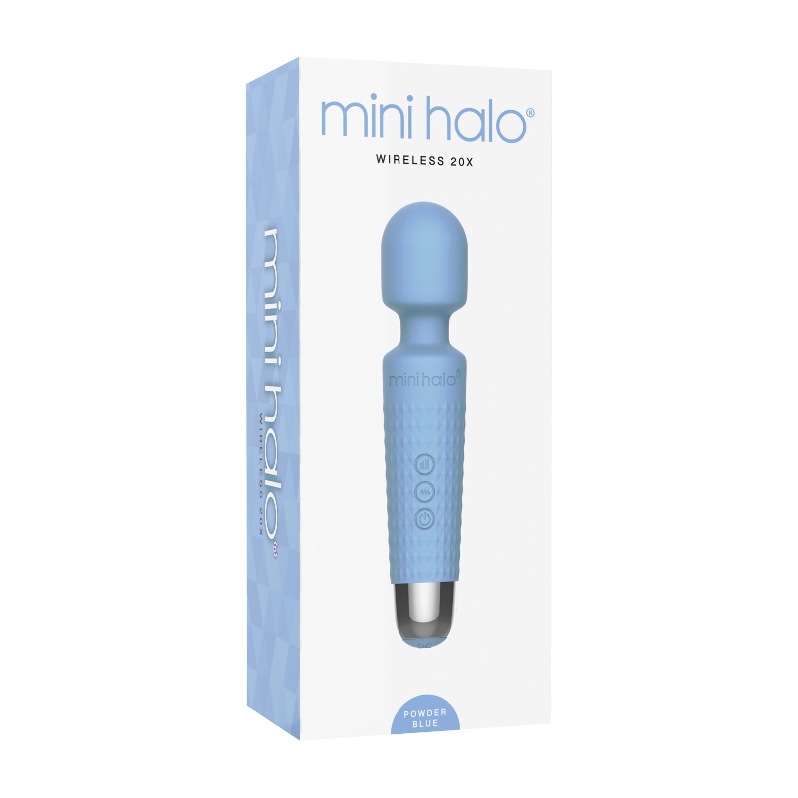 Mini Halo Wireless Wand with Vibration Patterns