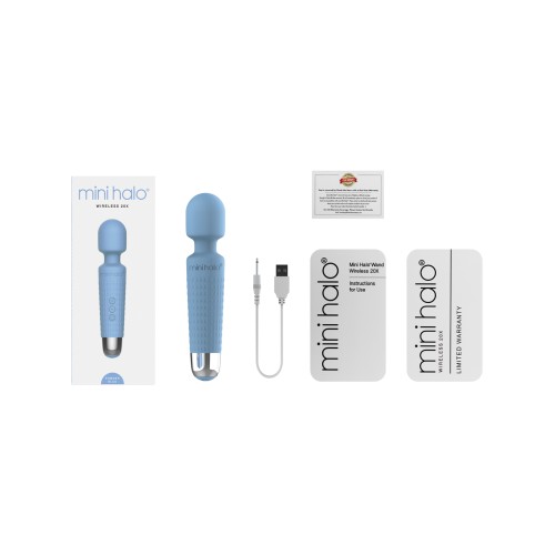 Mini Halo Wireless Wand with Vibration Patterns