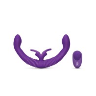 Vibrador de Intimidad Femenina Together con Control Remoto - Púrpura