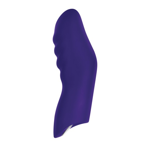 Femme Funn Dioni Wearable Finger Vibe Large Dark Purple