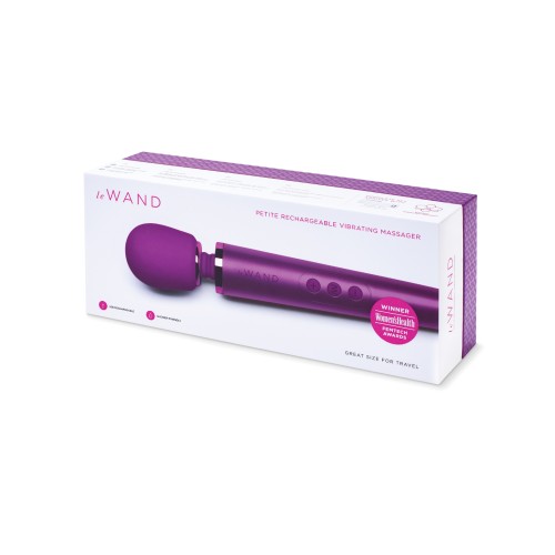 Le Wand Petite Masajeador Recargable Cereza