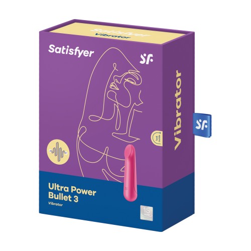 Satisfyer Ultra Power Bullet 3 - Placer Intenso