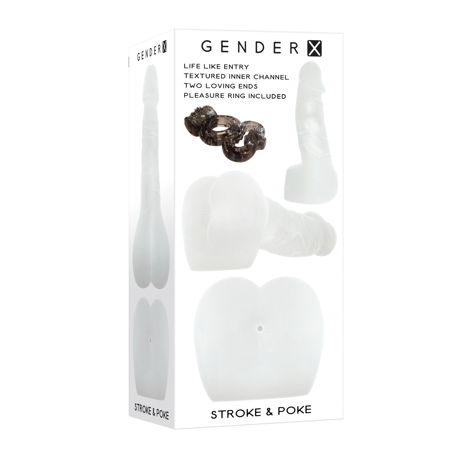 Gender X Stroke & Poke Clear Stroker