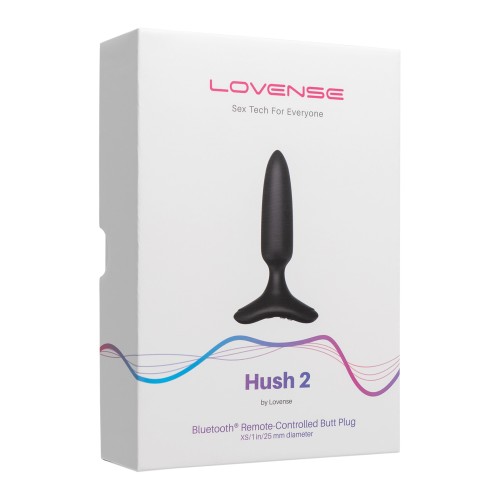 Lovense Hush 2 Vibrating Butt Plug - Ultimate Comfort