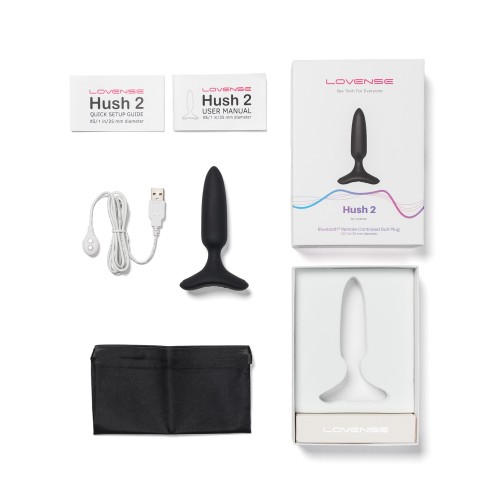 Lovense Hush 2 Vibrating Butt Plug - Ultimate Comfort