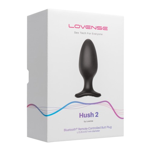 Lovense Hush 2 Butt Plug Black