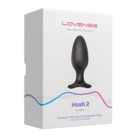 Lovense Hush 2 Butt Plug Black