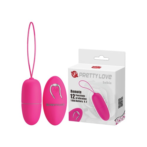 Huevo Vibrador Inalámbrico Pretty Love Selkie Fucsia