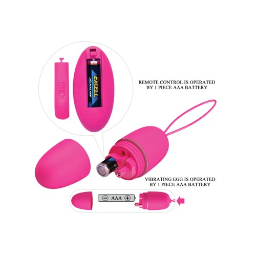 Huevo Vibrador Inalámbrico Pretty Love Selkie Fucsia