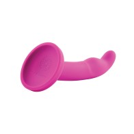 Dildo de Silicona Sportsheets Tana 8" Estimulación G Rosa