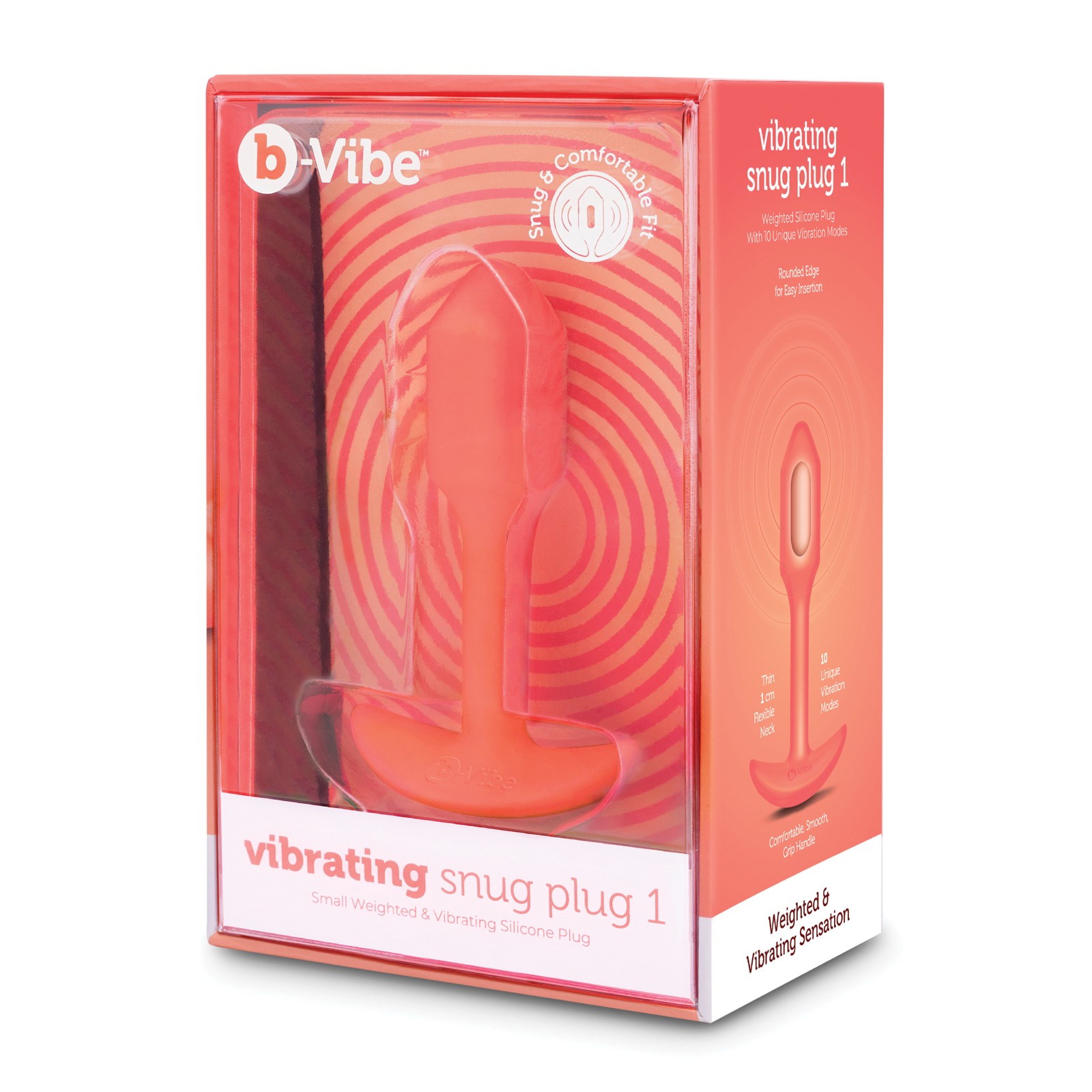 b-Vibe Vibrating Snug Plug Small