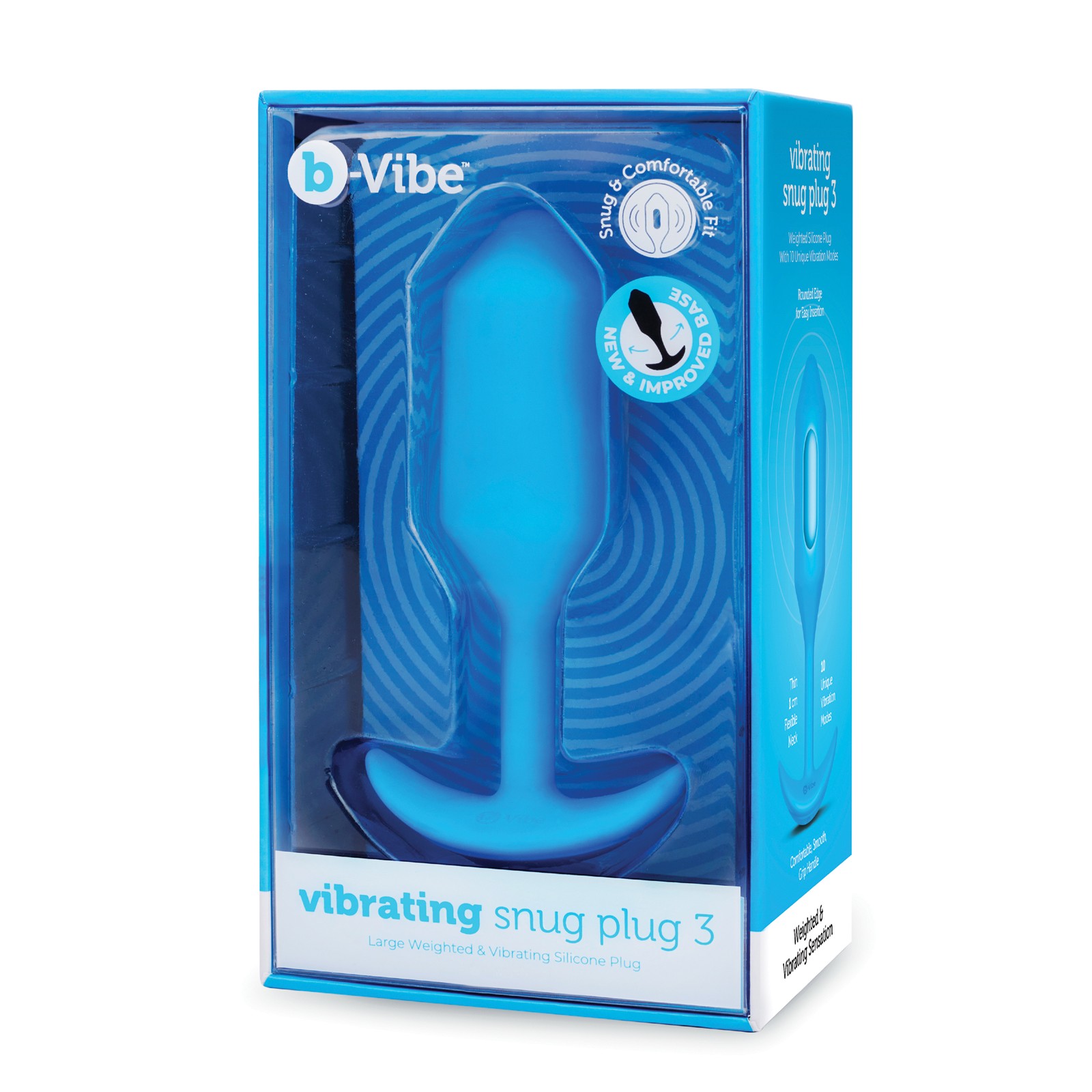 b-Vibe Vibrating Snug Plug - Large