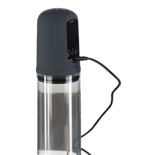 Lux Active Volume Rechargeable Penis Pump Black