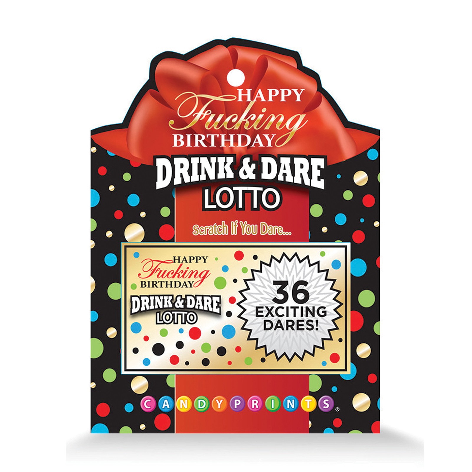 Drink & Dare Birthday Lotto Game - Fun Party Game