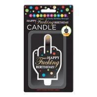 Happy Fucking Birthday Candle