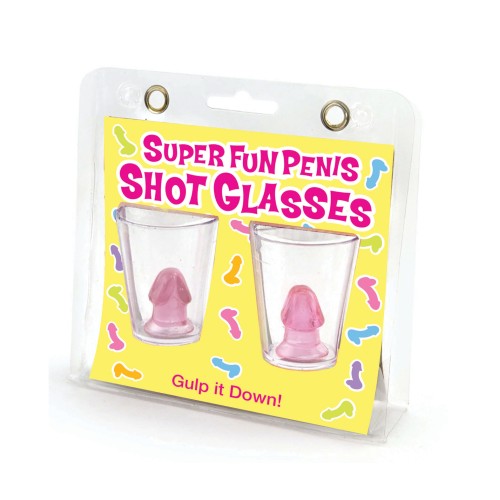 Super Fun Penis Shot Glasses Set of 2