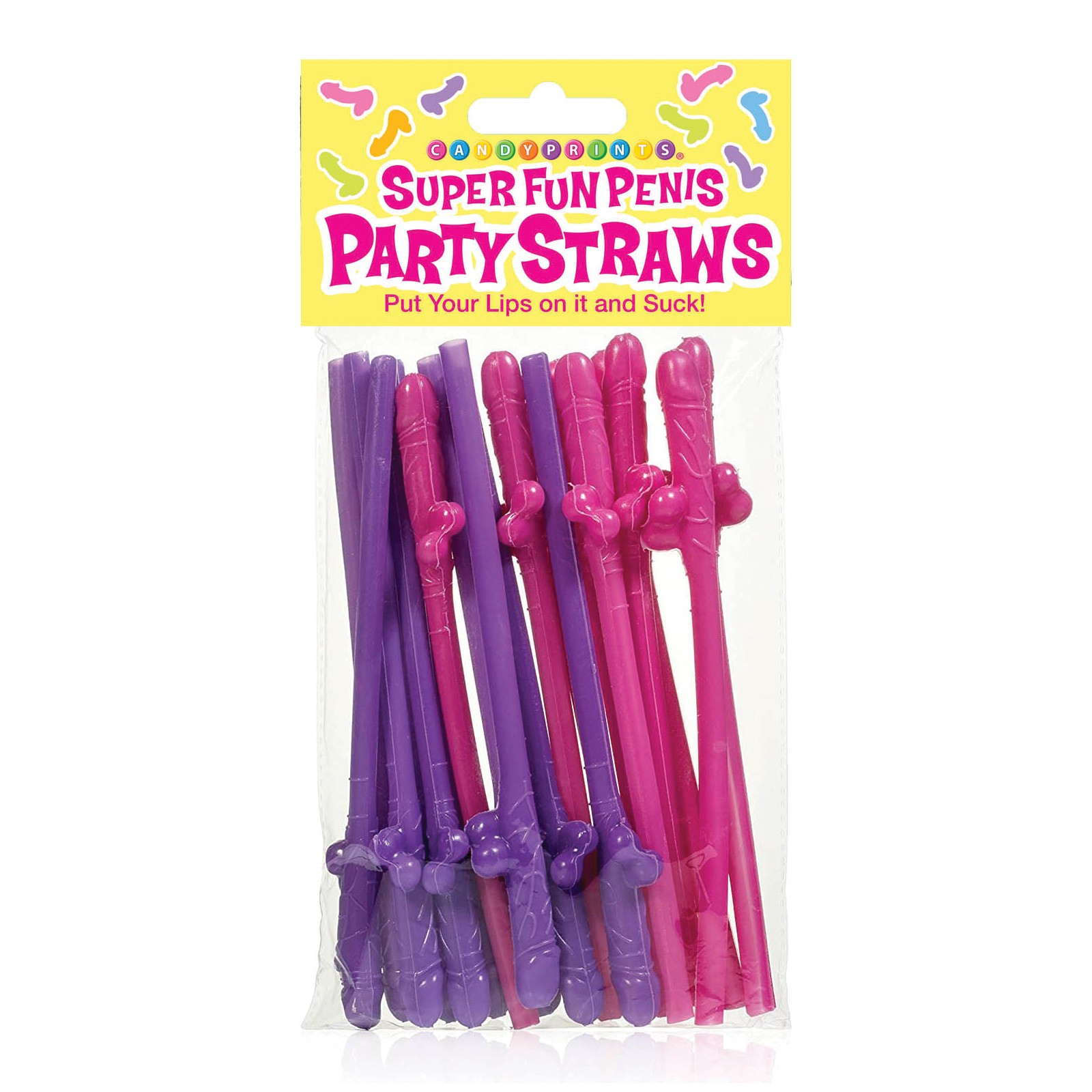 Fun Party Straws in Penis Shape