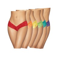 Neon Pride Panty Pack 6 pc