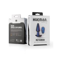 Hueman Meteoroid Rimming Anal Plug with Remote Control