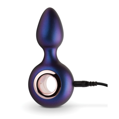 Hueman Deep Space Vibrating Anal Plug - Purple