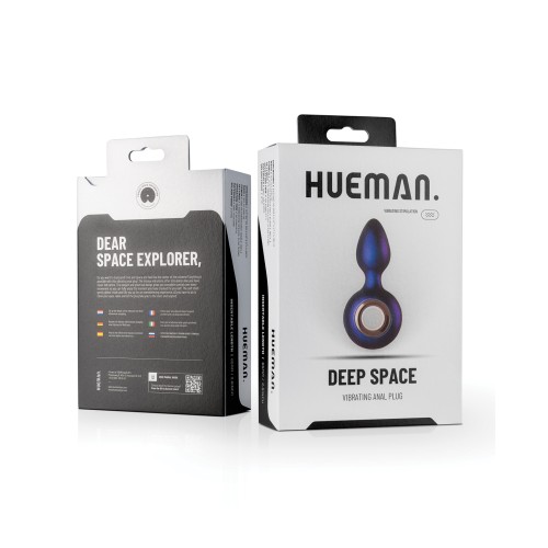 Hueman Profundo Vibrante Plug Anal - Púrpura