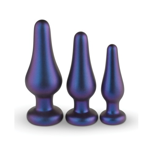 Hueman Comets Purple Butt Plug Set of 3