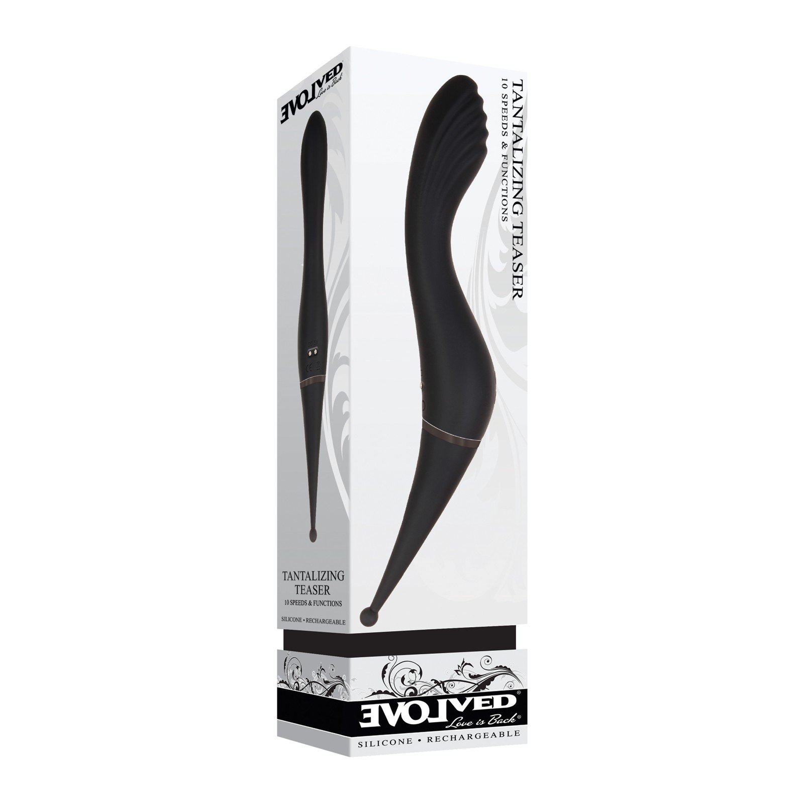 Evolved Tantalizing Teaser Dual End Vibrator - Black