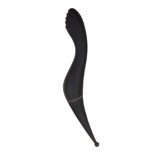 Vibrador Doble Placer Evolved Tantalizing - Negro