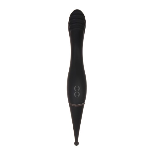 Vibrador Doble Placer Evolved Tantalizing - Negro