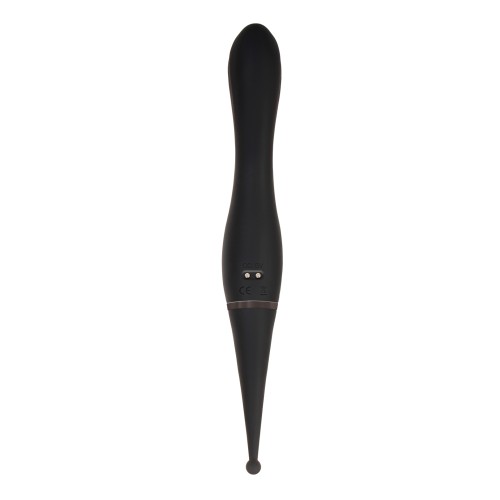 Vibrador Doble Placer Evolved Tantalizing - Negro