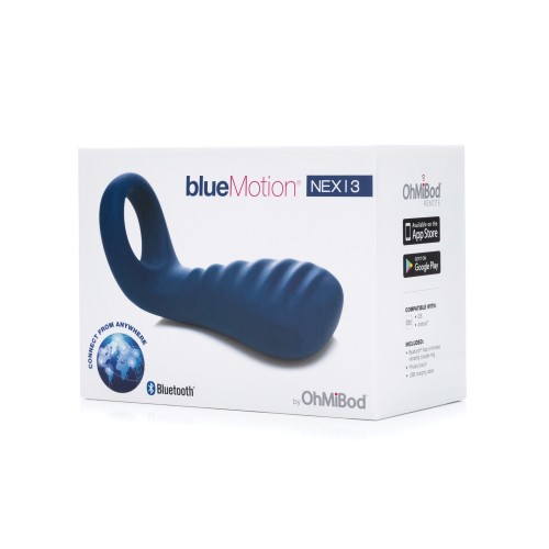 OhMiBod Blue Motion Nex 3 Anillo para Parejas Bluetooth Azul Cobalto