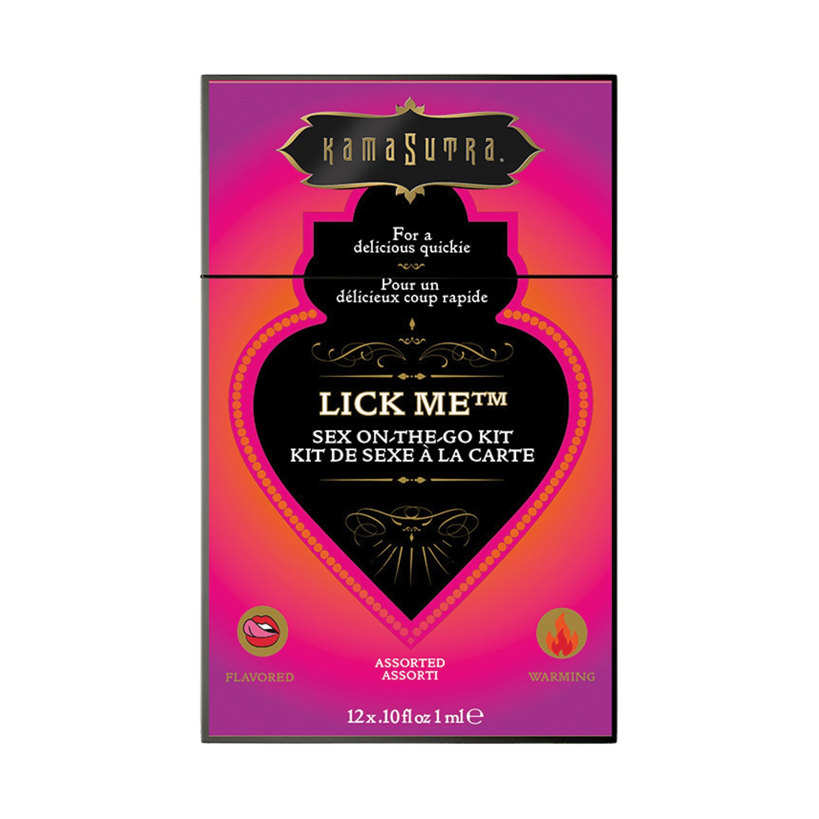 Kama Sutra Lick Me Kit para Sexo en Movimiento - Intimidad en Cualquier Momento