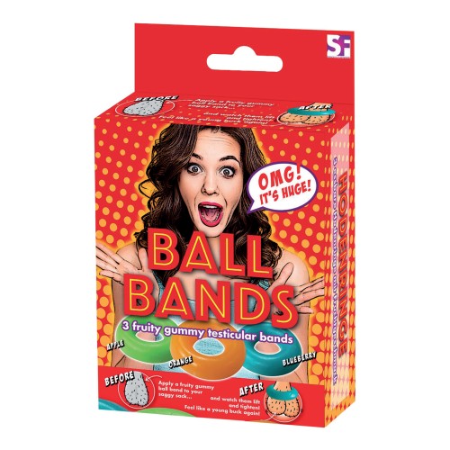 Gummy Ball Bands Assorted Flavors