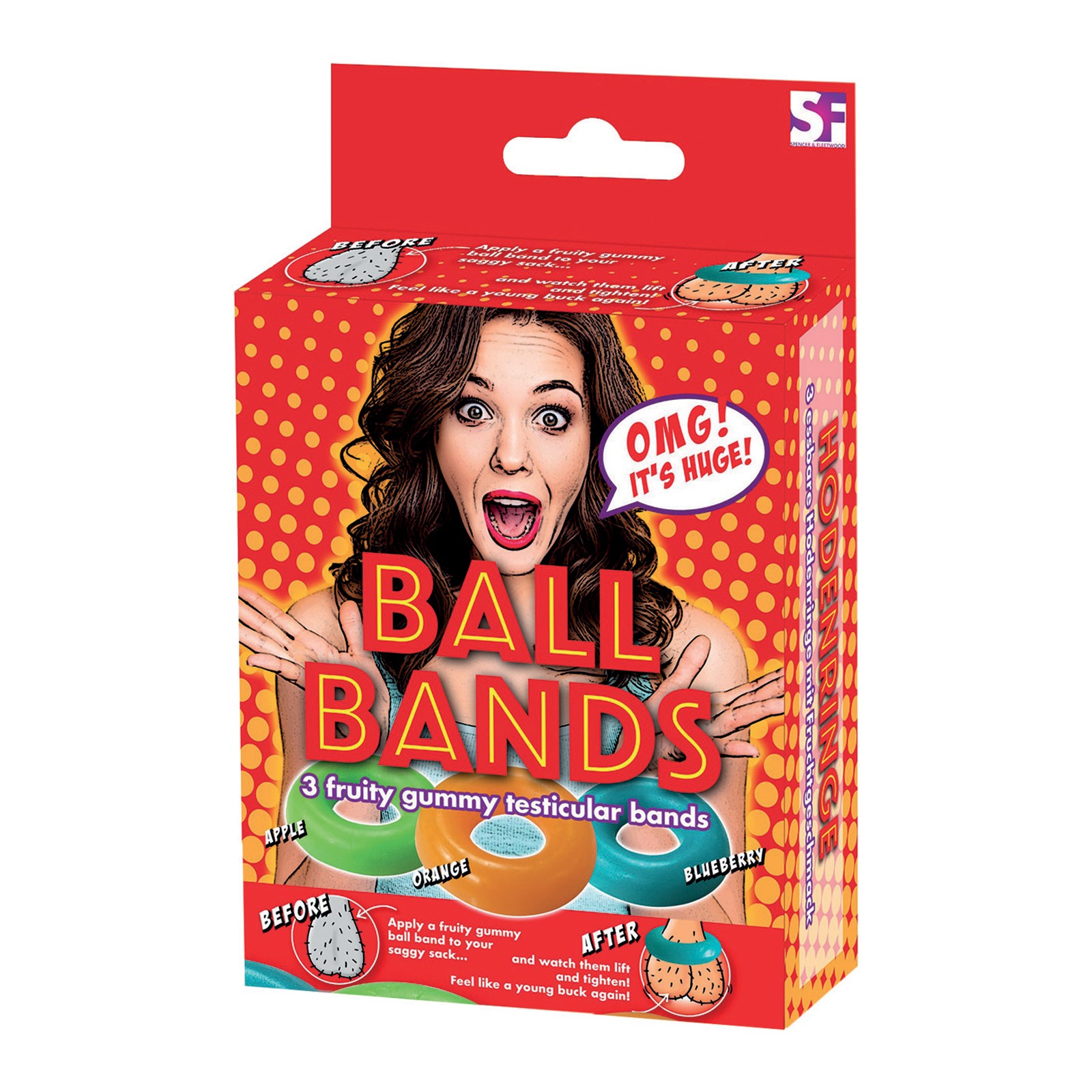 Gummy Ball Bands Assorted Flavors