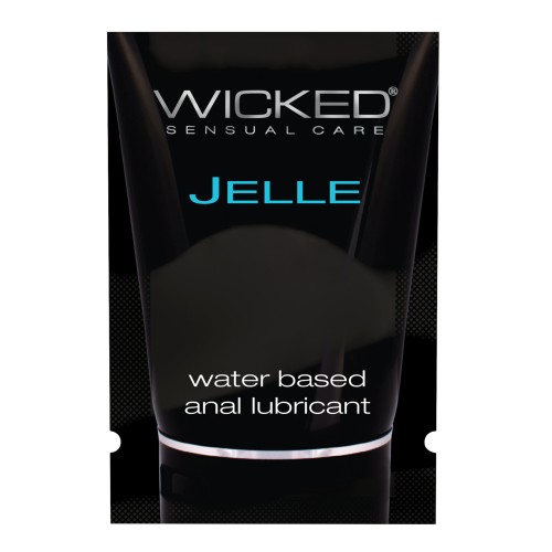 Lubricante Anal a Base de Agua Wicked Jelle para Placer Seguro