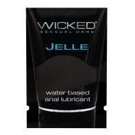 Lubricante Anal a Base de Agua Wicked Jelle para Placer Seguro