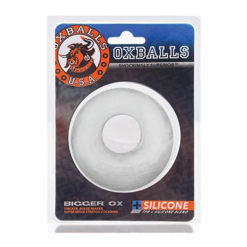 Oxballs Bigger Ox Cockring Clear Ice