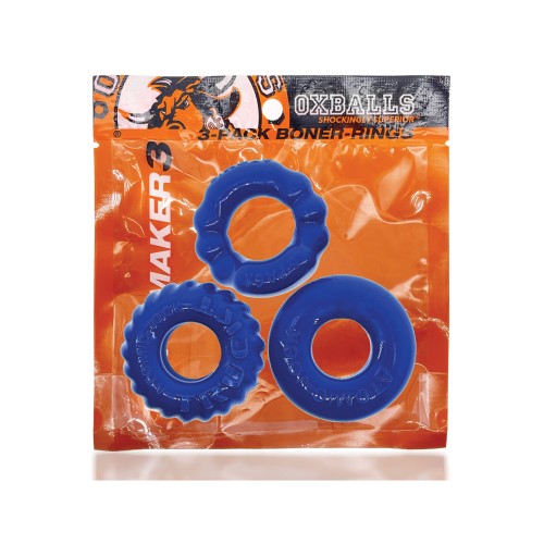 Oxballs Bonemaker 3 Pack Cockring for Ultimate Support