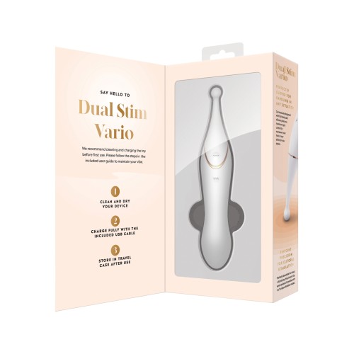 Bodywand Dual Stim Vario - Versatile Vibrator