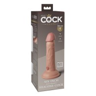 King Cock Elite Dual Density Dildo - 6 Inch