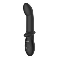 Vibrador Beaded P Spot ZOLO - Negro - Placer Anal